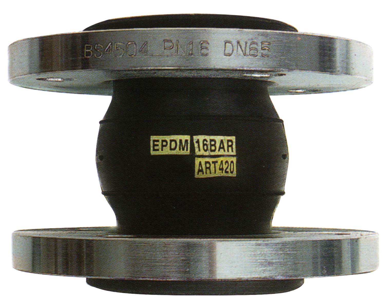 100mm PN16 Flanged Flexible Connector EPDM