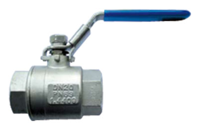 1 1/4" BSPP S/Steel 2 PC Ball Valve F/F Ends