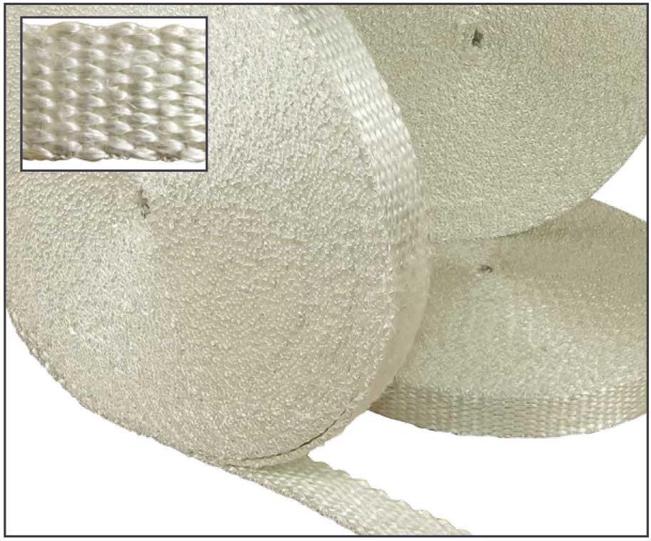 Glass Webbing Tape 50mm x 3mm Thick 30M Roll