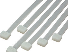 Cable Tie Wraps - Natural  Nylon 2.5 x160mm Long 