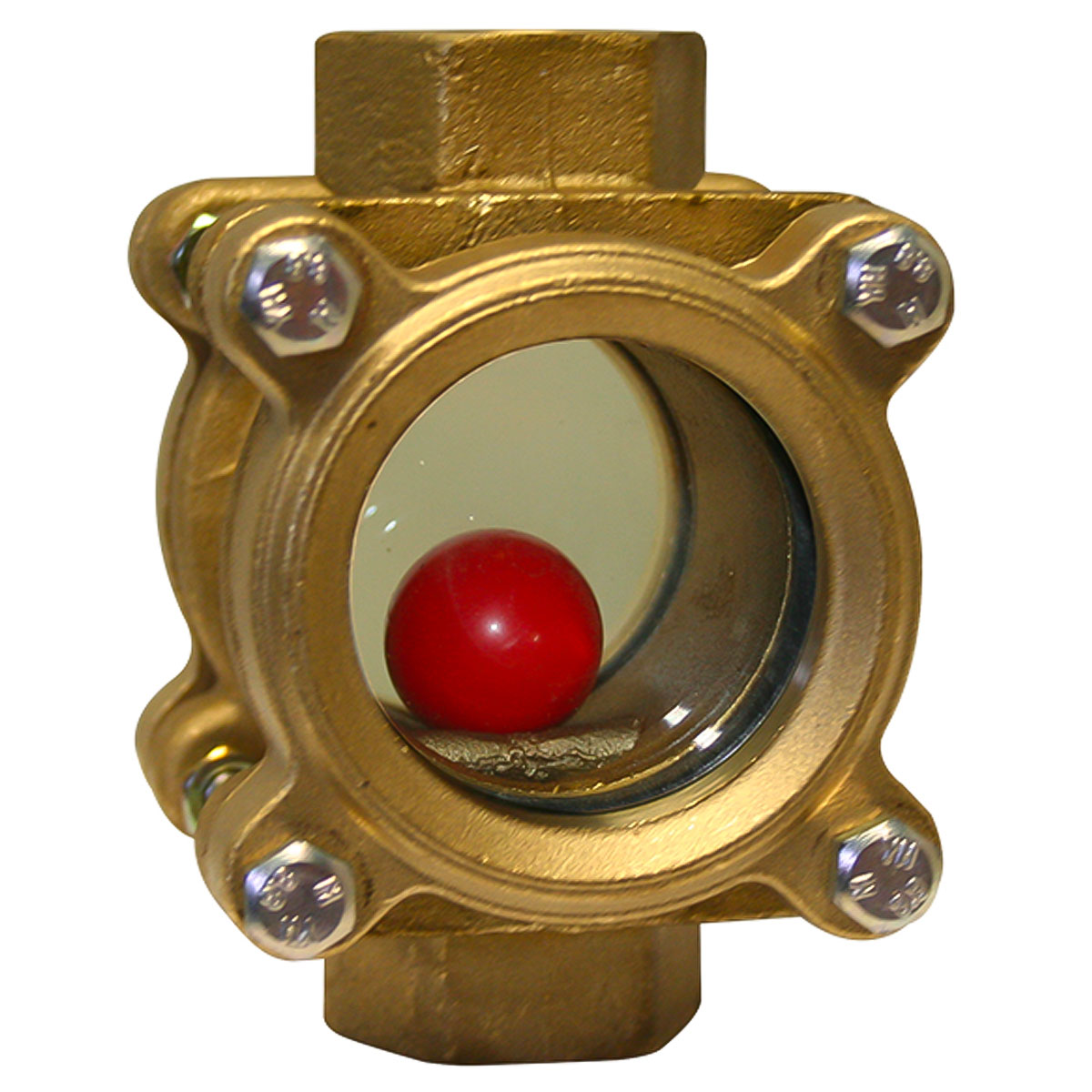 Fig 1306 Bronze Ball Type Sight Flow Indicator 1/2" BSPP