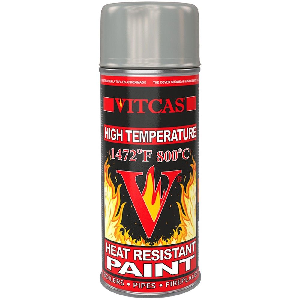 Heat Resistant Spray Paint 400ml - Silver