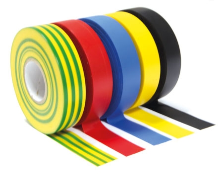 Colour PVC Tape Set (5 Rolls)