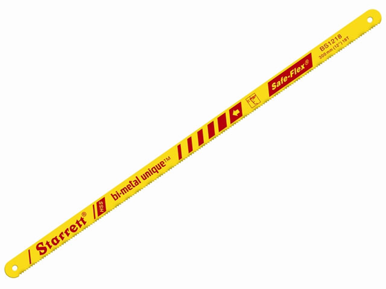Starrett Bi-Metal Hacksaw Blade 12" Long 18 TPI