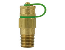 8mm (1/4") BSPT Test Plug in Brass - EPR Seal - Ext.