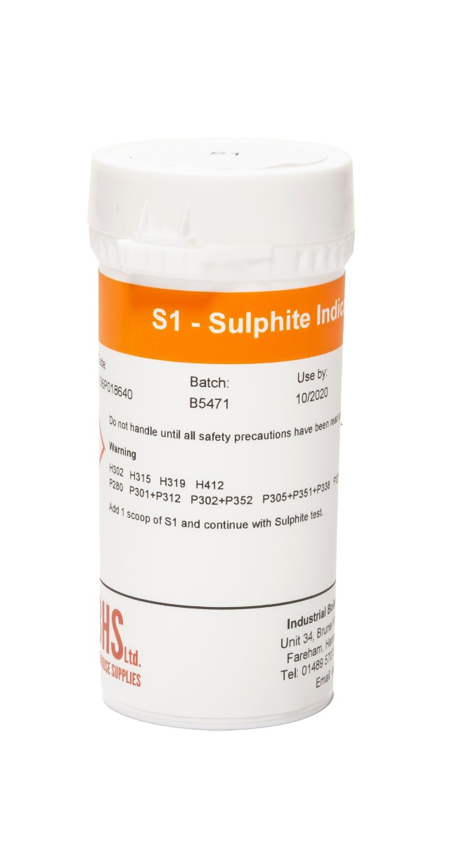 S1 Sulphite Indicator Powder