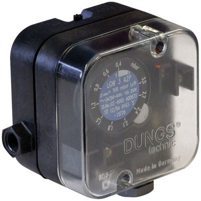 LGW10A2P 1 -10 mbar Differential Pressure Switch
