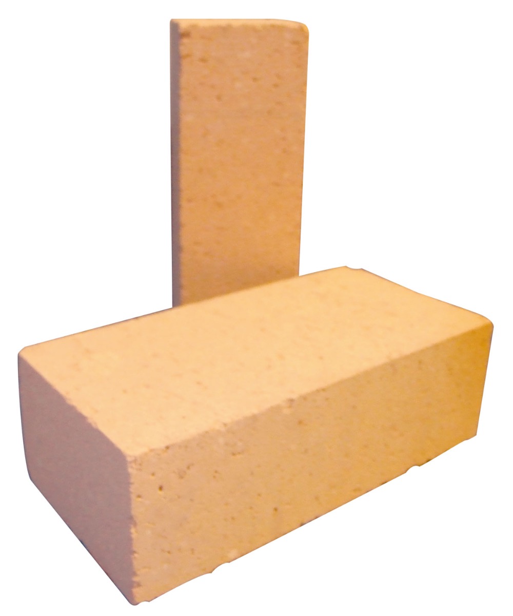 Semi Insulating Fire Brick (Orange B25) 9" x 4 1/2" x 3"