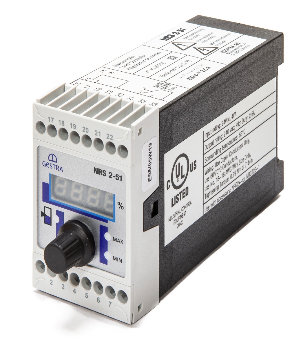 Pump On / Off Low & High Alarm Level Switch 24VDC C/W 4-20ma