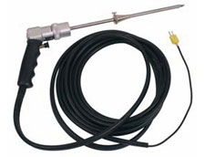 Smoke probe with 285mm removable shaft