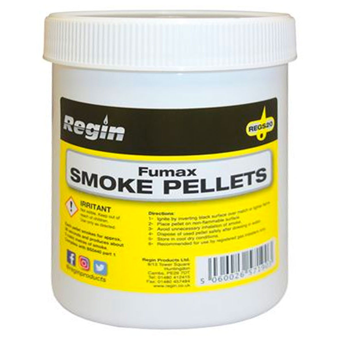 Fumax Smoke Pellets - Tub of 100