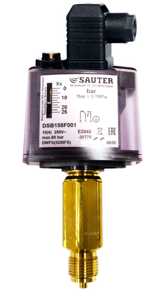 Sauter Pressure Switch 3-25 Bar