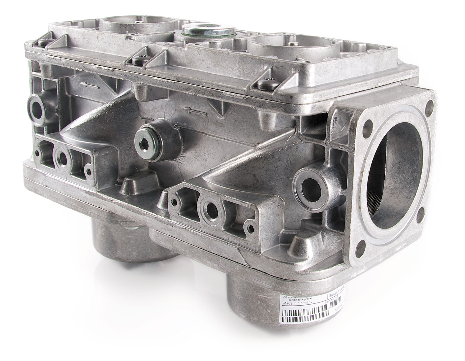2 1/2" Flanged VGD40.065 Double Gas Valve