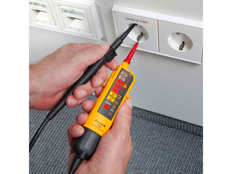 Fluke T90 Two-Pole Voltage & Continuity Tester from IBHS