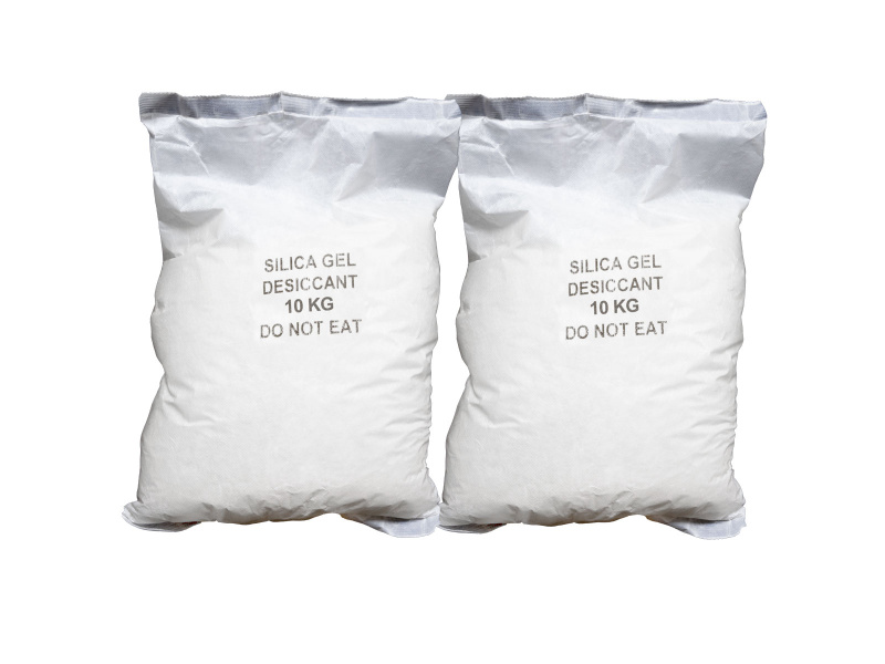 White Silica Gel in Sewn Cotton Bags 2 x 10kg from IBHS Ltd