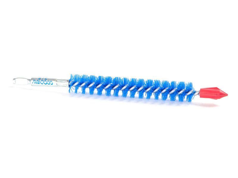 Goodway 5/8" Dia Nylon Tube Brush with Quick Connect Fitting from IBHS Ltd