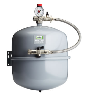 8 Litre Reflex Heating Expansion Vessel - Sealed System