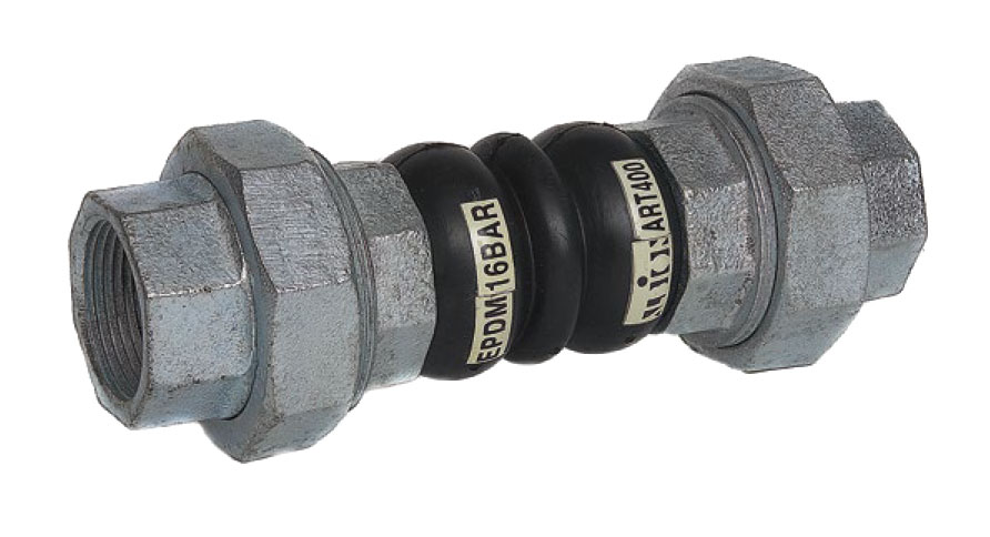 1 1/2" BSP PN16 Screwed Flexible Connector EPDM