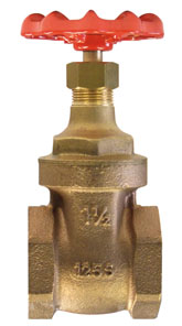 1" BSP Bronze Gate Valve PN20