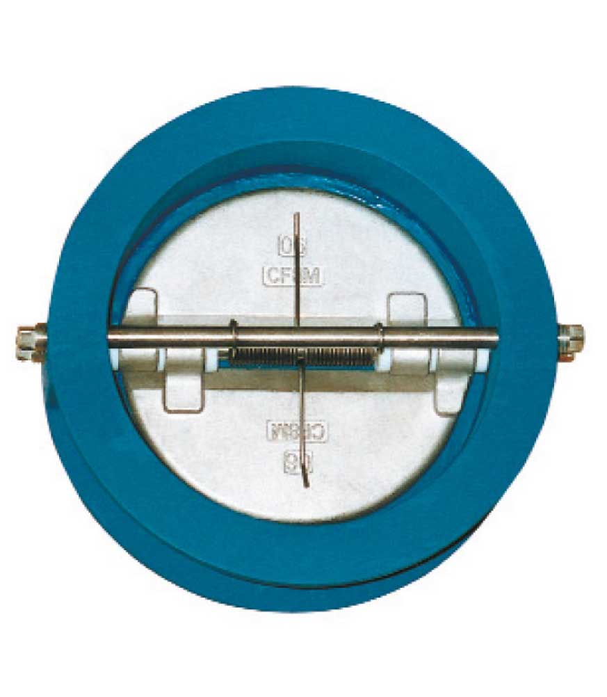 DN80 (3") Cast Iron Dual Plate Wafer Check Valve