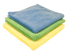 Standard Microfibre Cloth Set Y/B/G