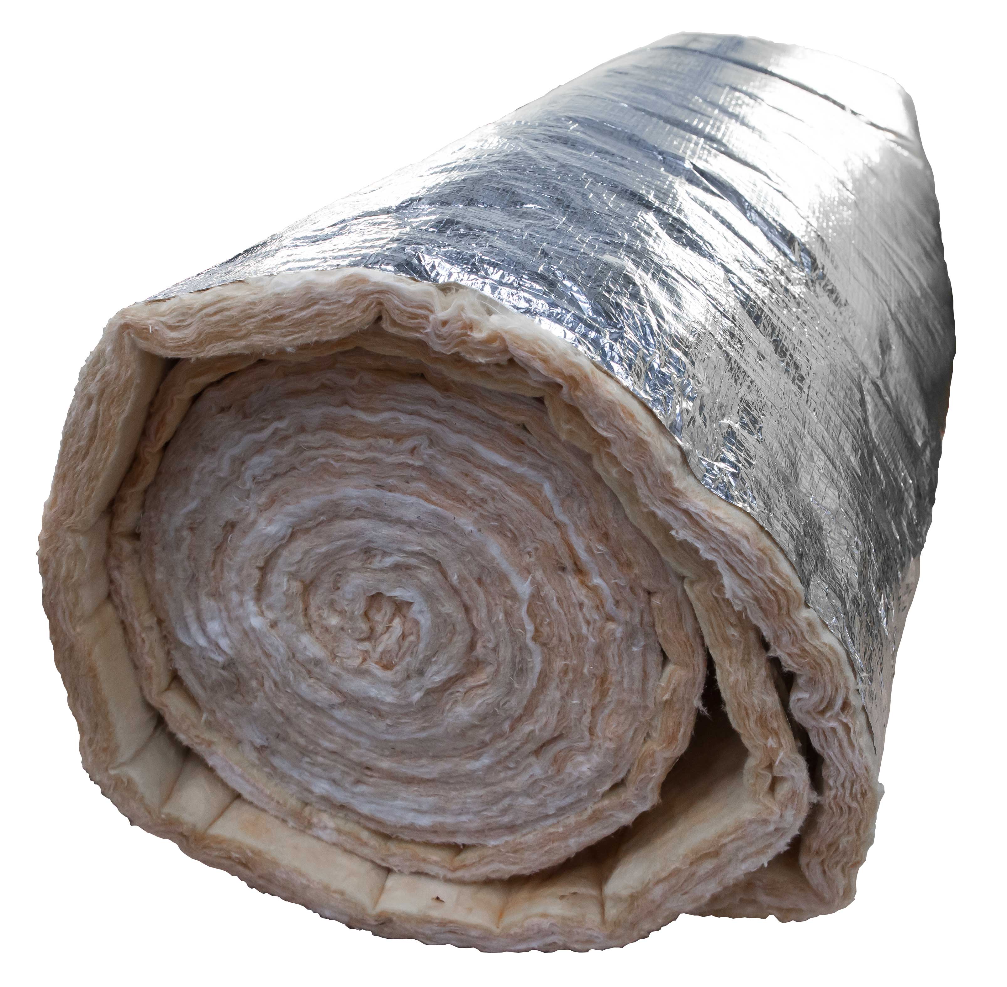 Foil Backed Mineral Wool 50mm Thick x 1200mm Wide x 9mtrs