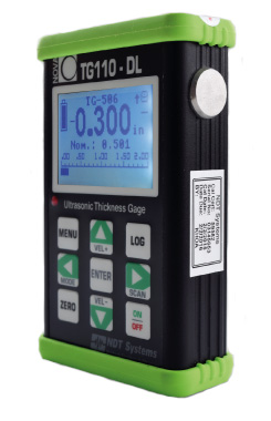 NDT Hand Held Ultra Sonic Thickness Gauge Type TG110-DL