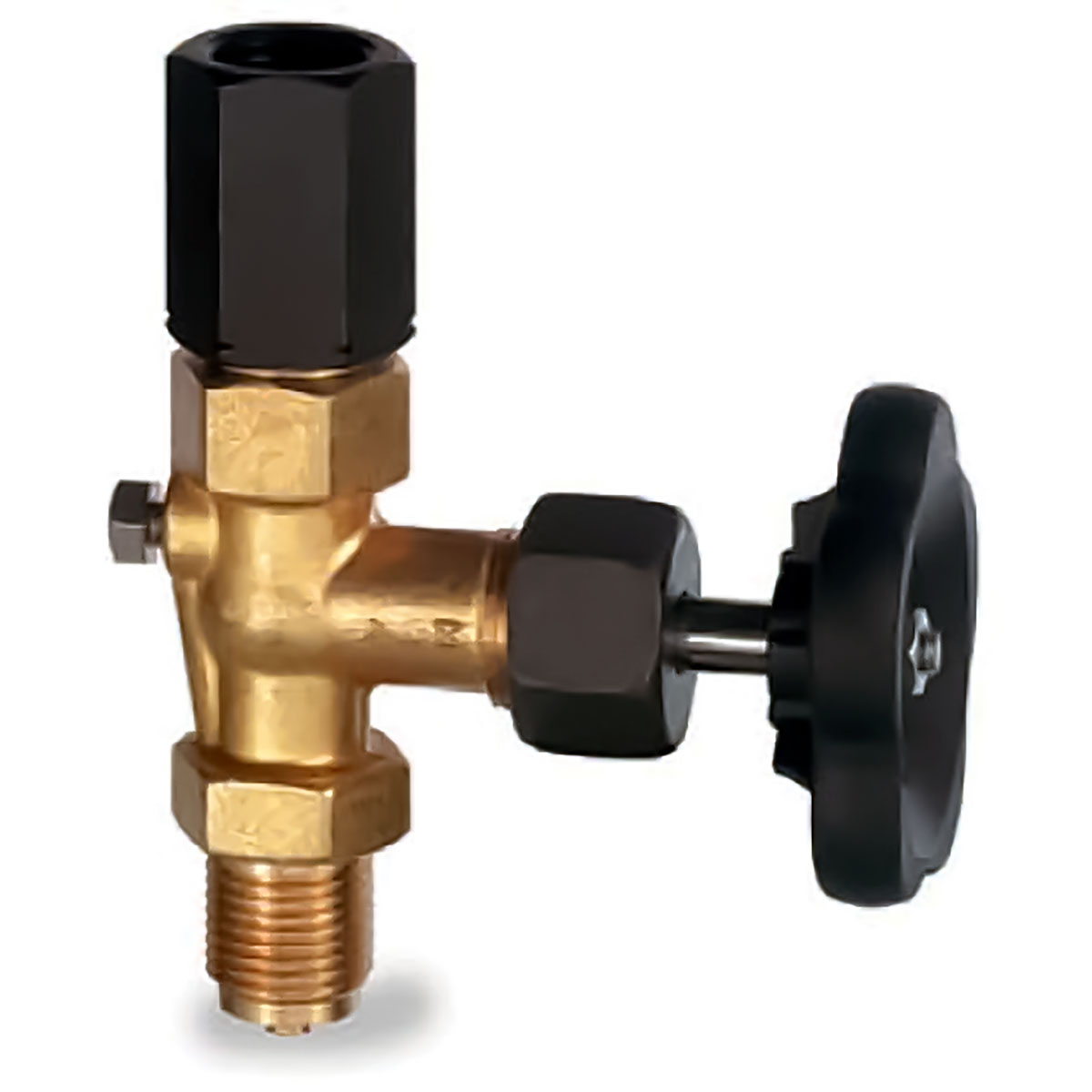 1/2" BSP MxF Brass Pressure Gauge Valve 250 Bar : 100ºC