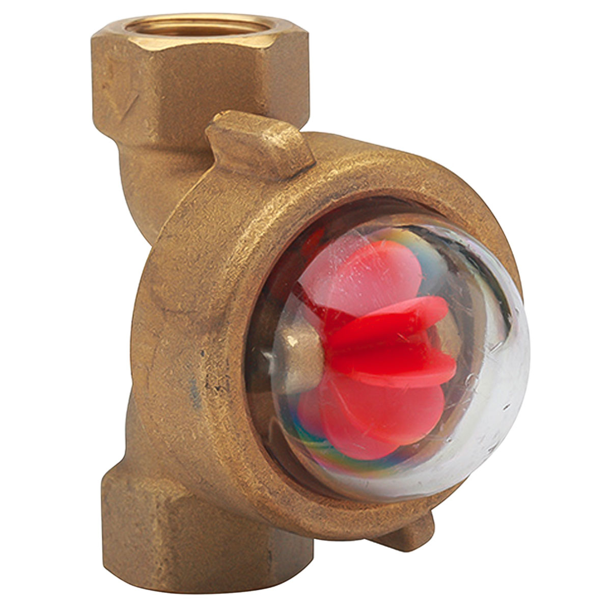 Fig 1305 Bronze Rotor Type Sight Flow Indicator 3/4" BSPP