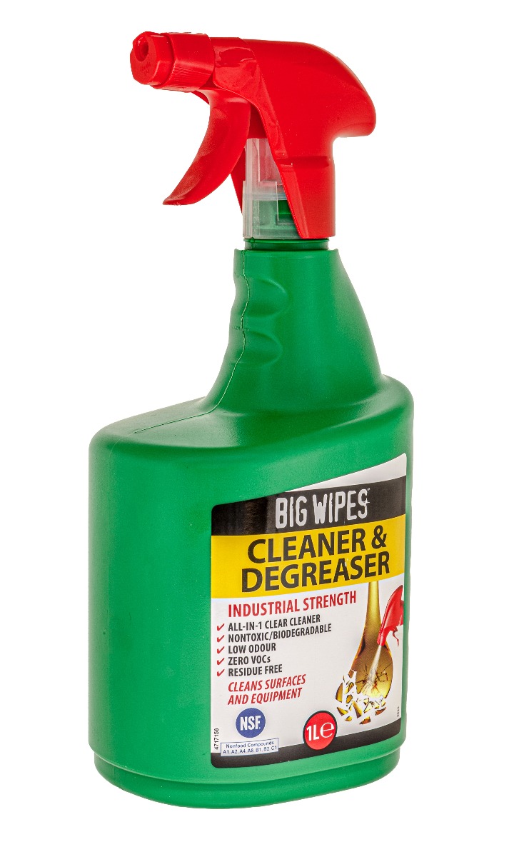 "BIG WIPES" Cleaner & Degreaser Spray 1Ltr