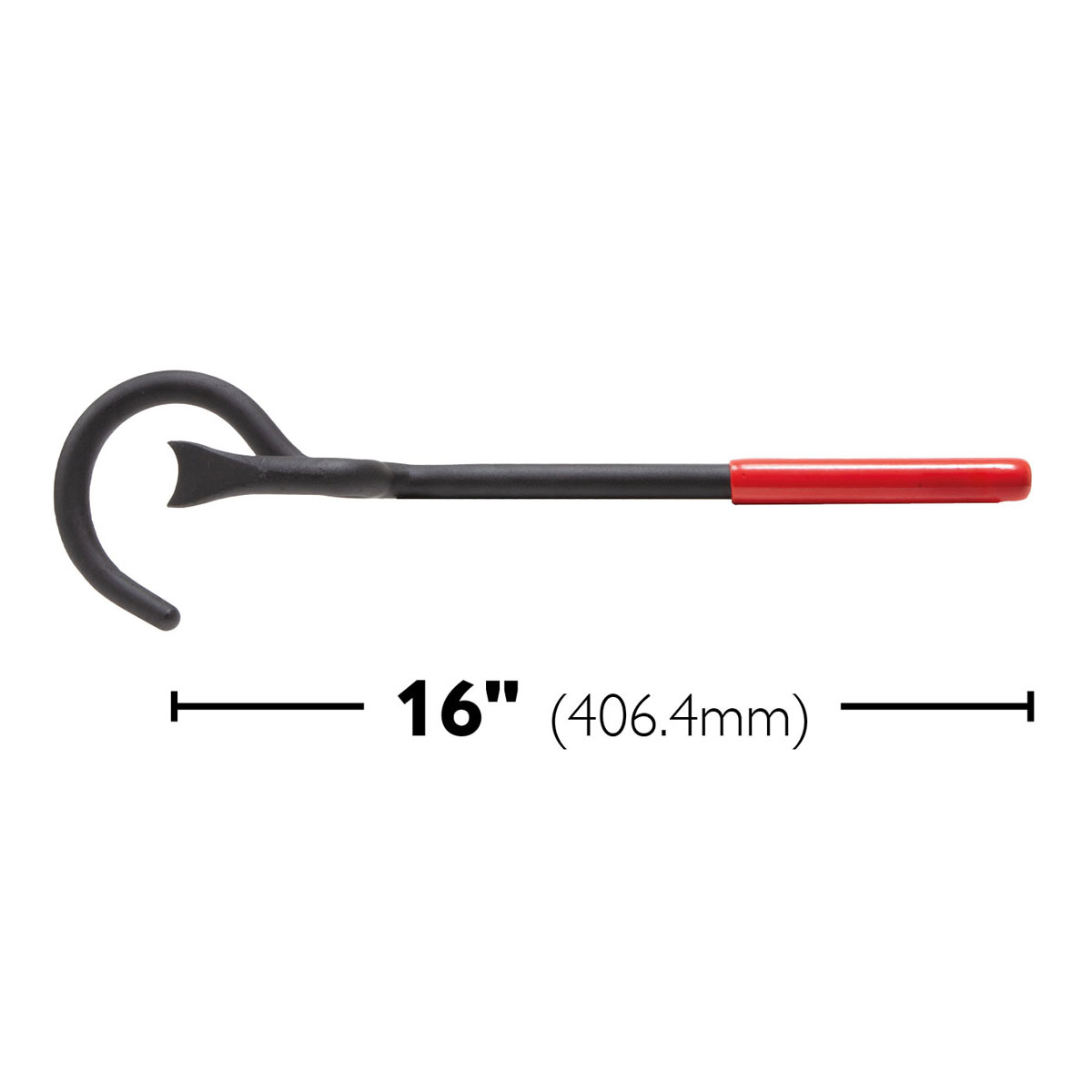 16" Red Grip Forged Steel Valve Wheel Key