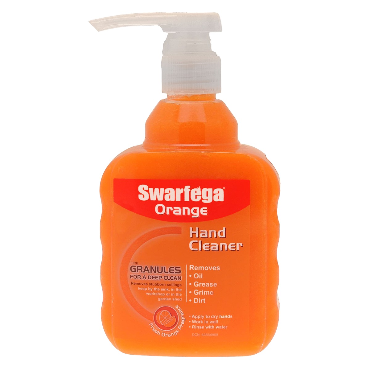 Swarfega Hand Cleaner Pump, 450ml, Orange