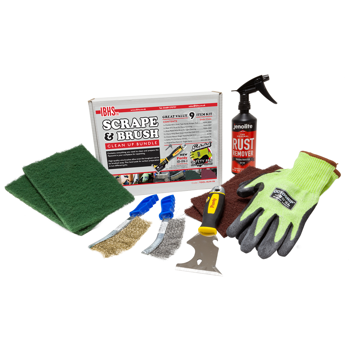 Scrape & Brush Clean Up Bundle