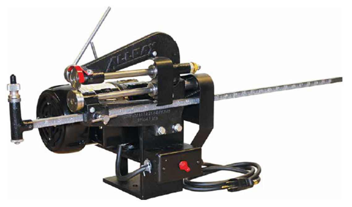 Motorized M3 Metric Rotary-Style Gasket Cutter 230v 50/60 Hz