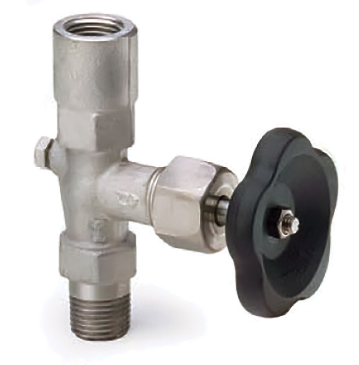 3/8"BSP MxF S/S Pressure Gauge Isolation Valve 400Bar/200c