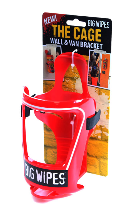 "BIG WIPES" Wall and Van Bracket