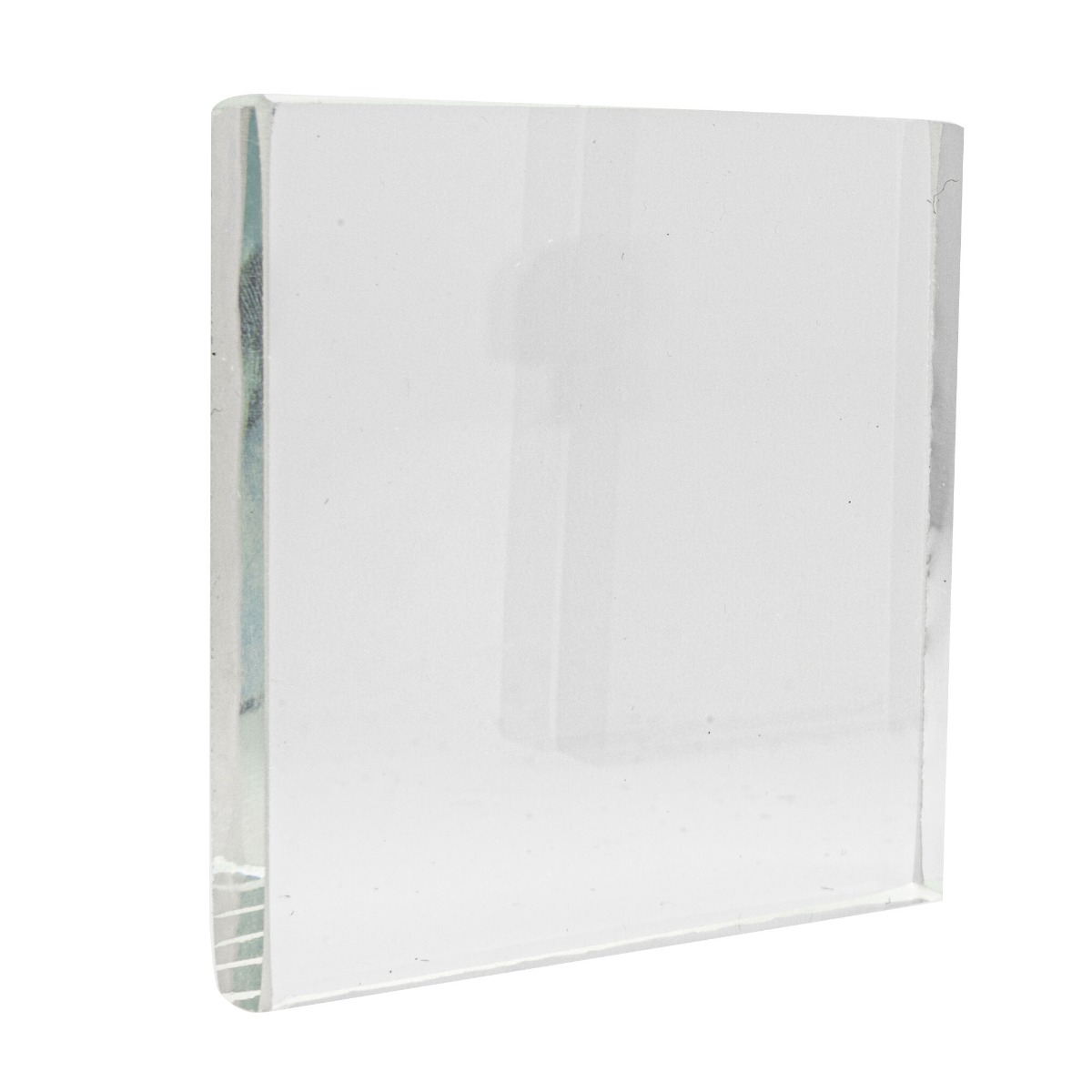 48mm Square x 6mm Thick Sight Glass - Clear