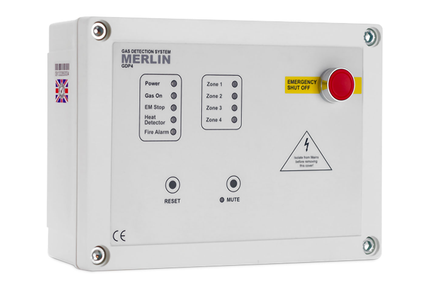 Gas Detection System Four Channel