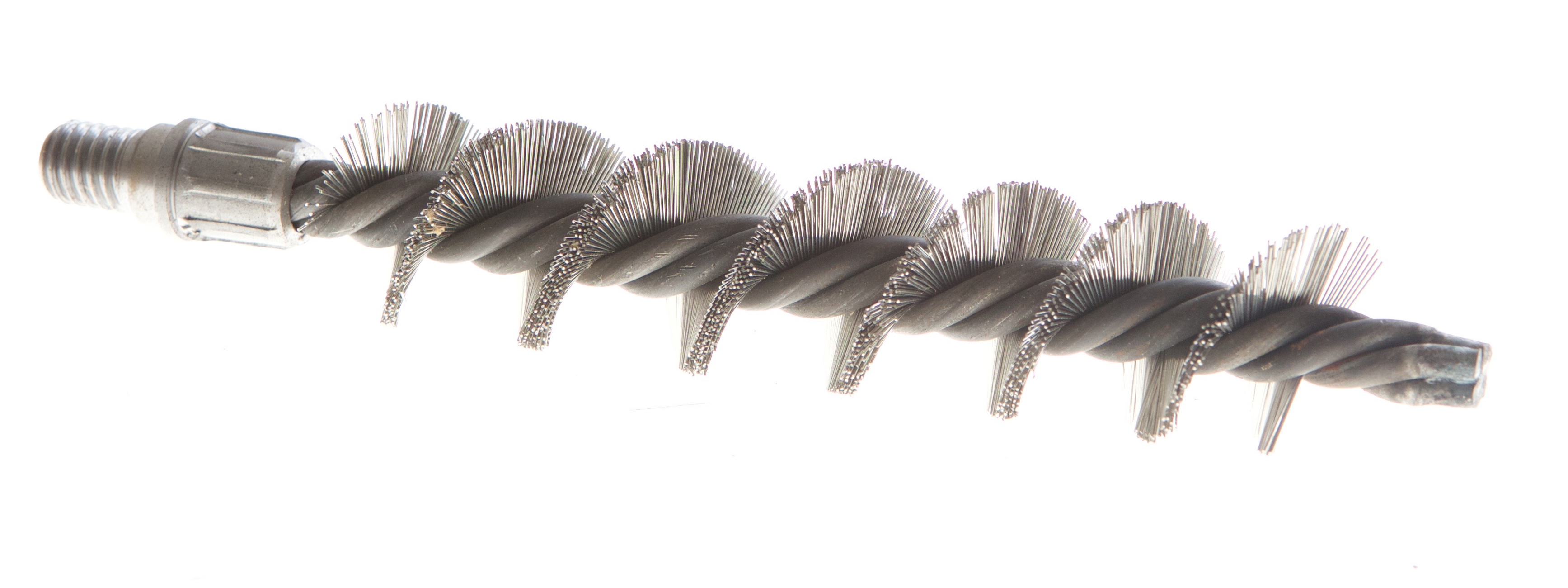1 1/4" Dia. x 6" LG Stainless Steel Tube Brush 1/2" Whit Mal