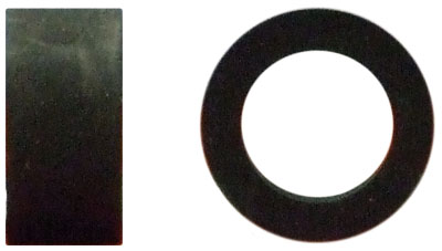Rubber Ring  3/4"ID x 1" OD x 1/2" Long