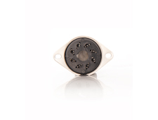 Relay Base 8 Pin Flush Mount with solder back tags.