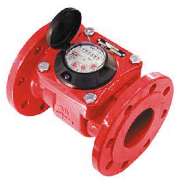 Nubis 50mm Hot Water Meter Flanged PN16 130°C Max C/W LFP