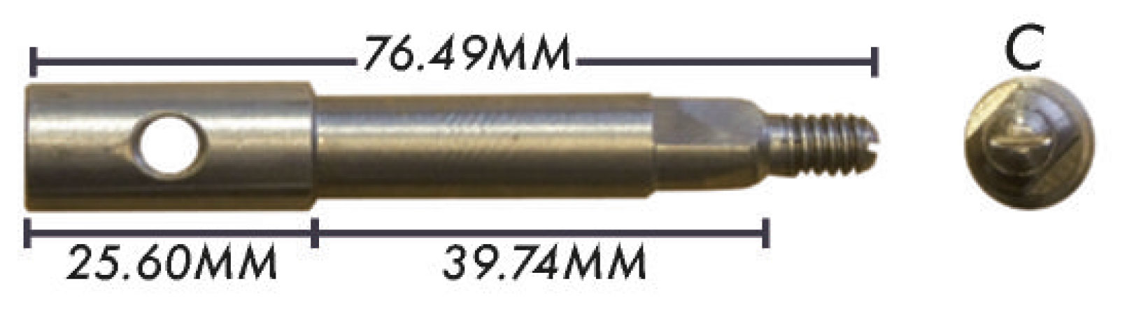 12mm Gauge Cock Spindle Gresswell