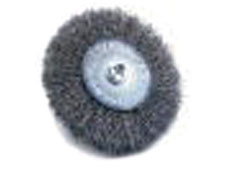 70mm Dia. Wire Wheel Brush 19mm Face 0.3mm Steel Wire