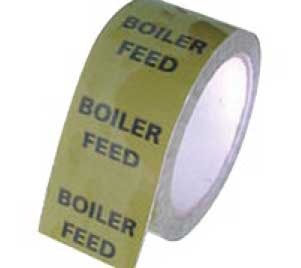 Green & Black Boiler Feed Tape 50mm x 33M Roll