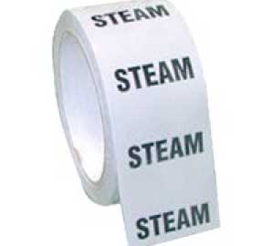 Silver & Black Steam Tape 50mm x 33M Roll