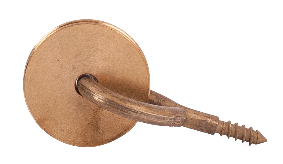 L&K Pulley 1 1/2" Dia Wood Thread