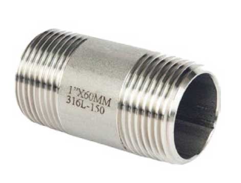 1/2" BSP S/Steel Barrel Nipple 150 psig