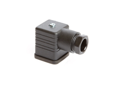 Din Plug 3 Pole & Earth Solenoid Connector