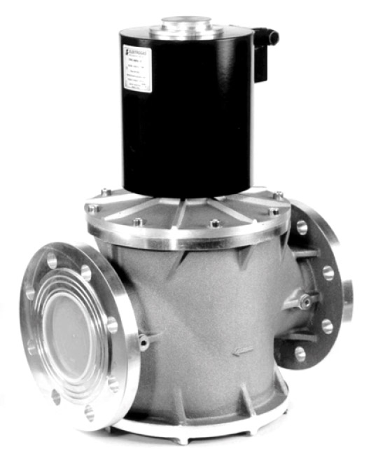 5" Flanged Auto Reset Gas Shut Off Valve 240v
